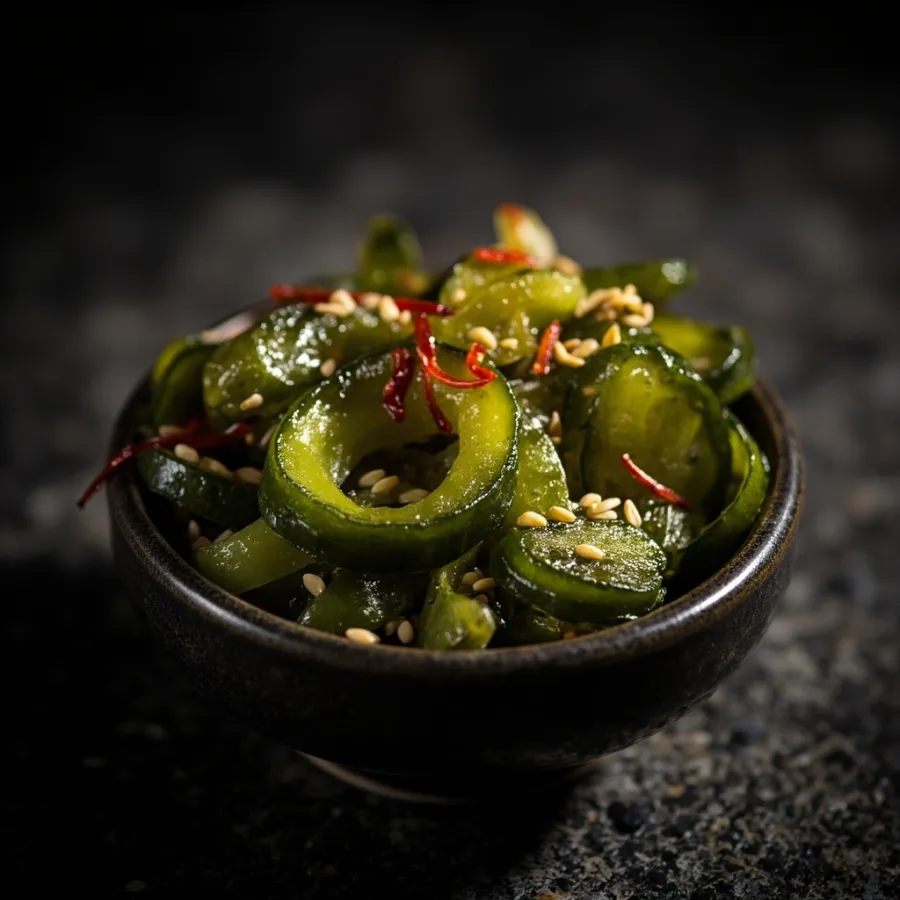 E7. Cornichons marinés