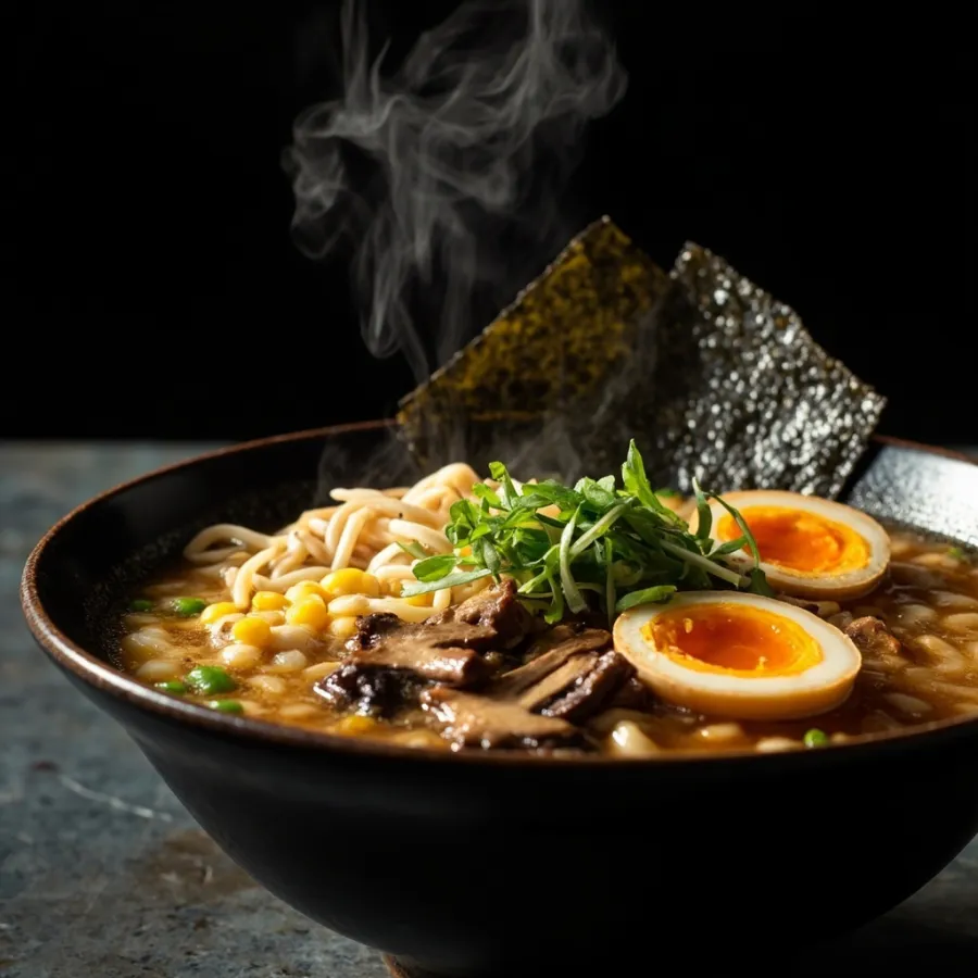 M6. Ramen végétarien