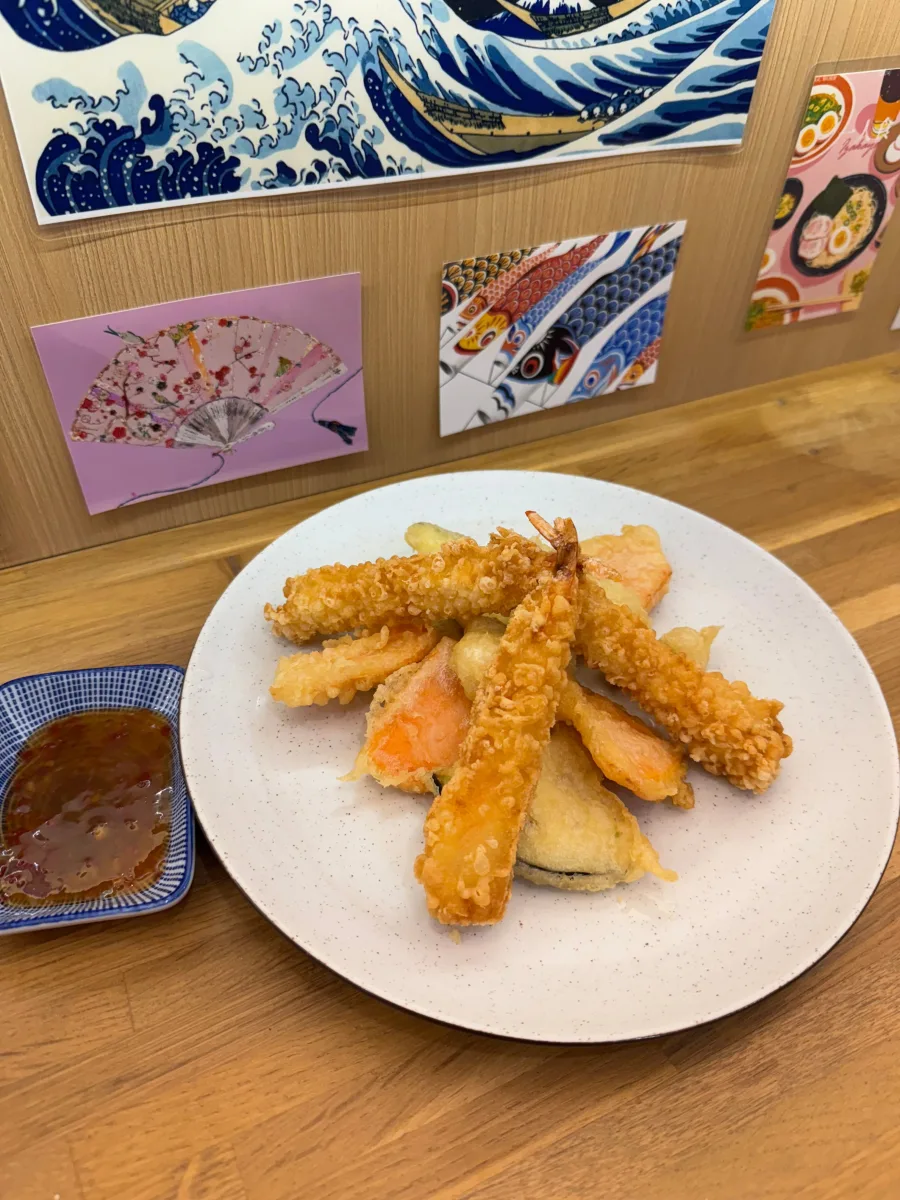 E9. Tempura crevette 4p