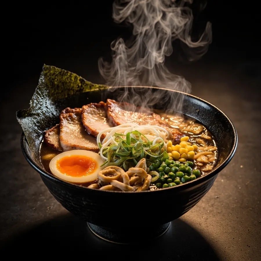 M2. Tonkotsu ramen sauce soja — Royal (170g de nouilles)