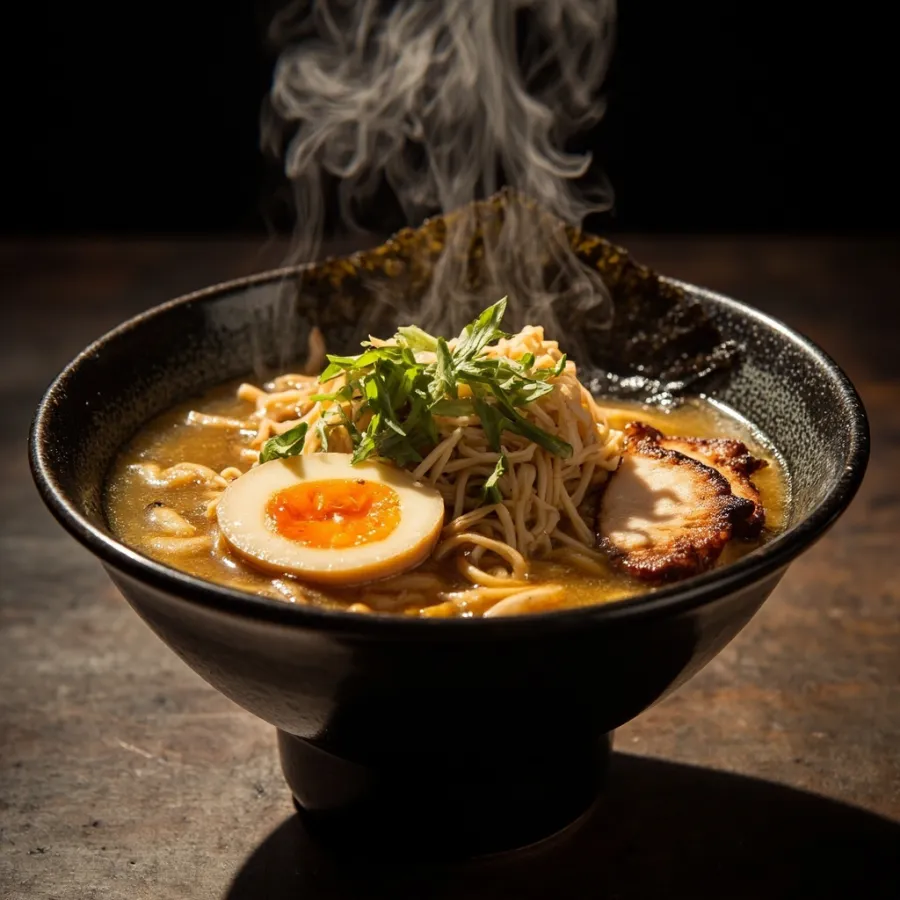 M7-2. Toripaitan ramen poulet rôti — Royal (170g de nouilles)